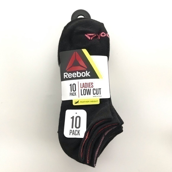 Reebok women’s low cut socks 10 pack size 4-10 - Picture 1 of 2